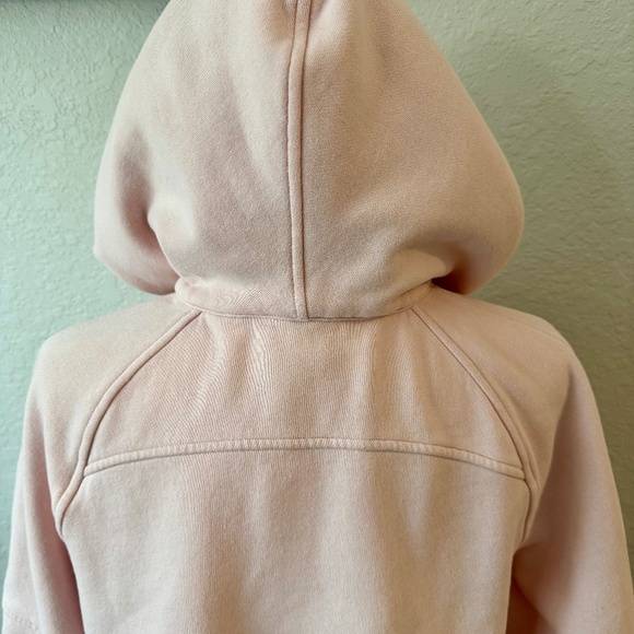 Lululemon Scuba Oversized 1/2 Zip Hoodie Light Pink W3DM4S Size XS/S - Picture 7 of 8